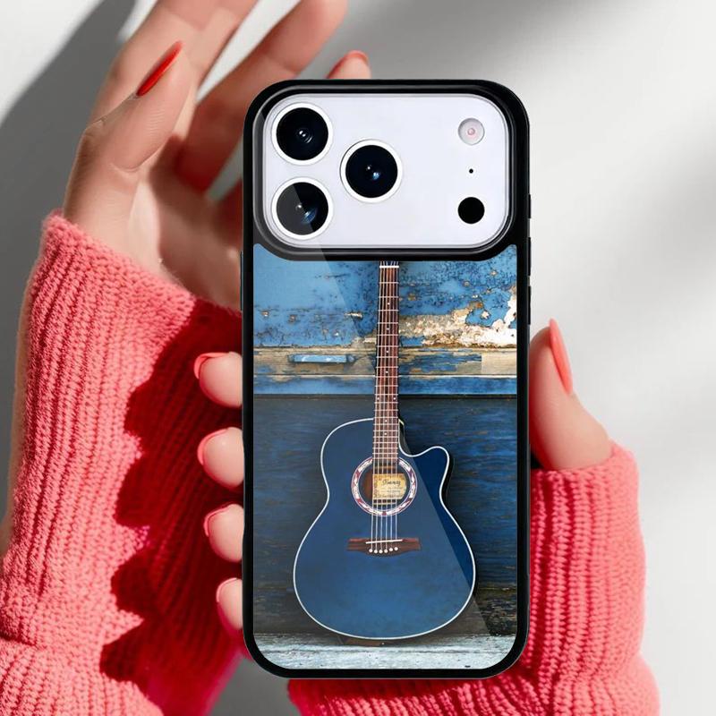Музыкальный чехол для телефона с изображением скрипки и гитары для iPhone 17 Air 16e 15 14 13 Pro Max Задняя крышка для 12 11 Pro Coque
