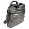 Adidas Originals Trefoil Polyurethane Shoulder Bag, Crossbody Bag, Handbag Regular Unisex Silver Gray JW1714
