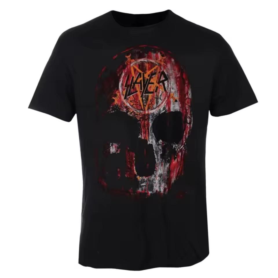 SLAYER - WORLD SACRIFICE Pattern Printed Unisex T-shirt - Casual Street Style Cotton T-shirt - Suitable for Metal Enthusiasts