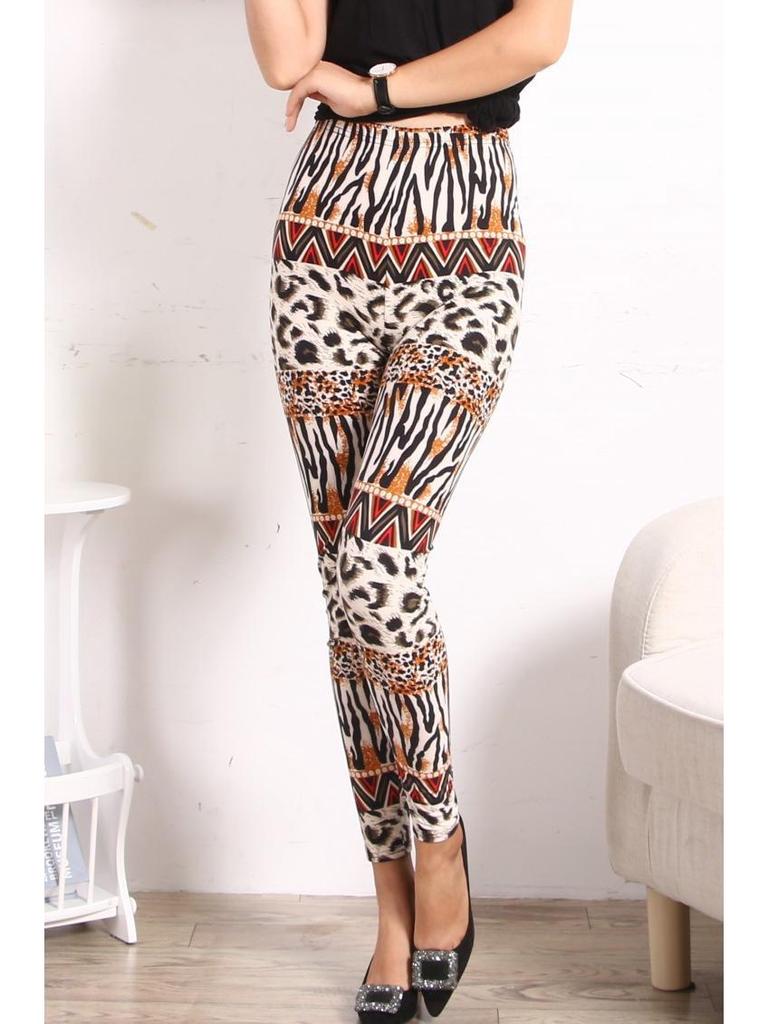 Leopard Print High Waist Stretch Leggings - Stylish and Comfortable Women's Skinny Pants, Hot Sale!