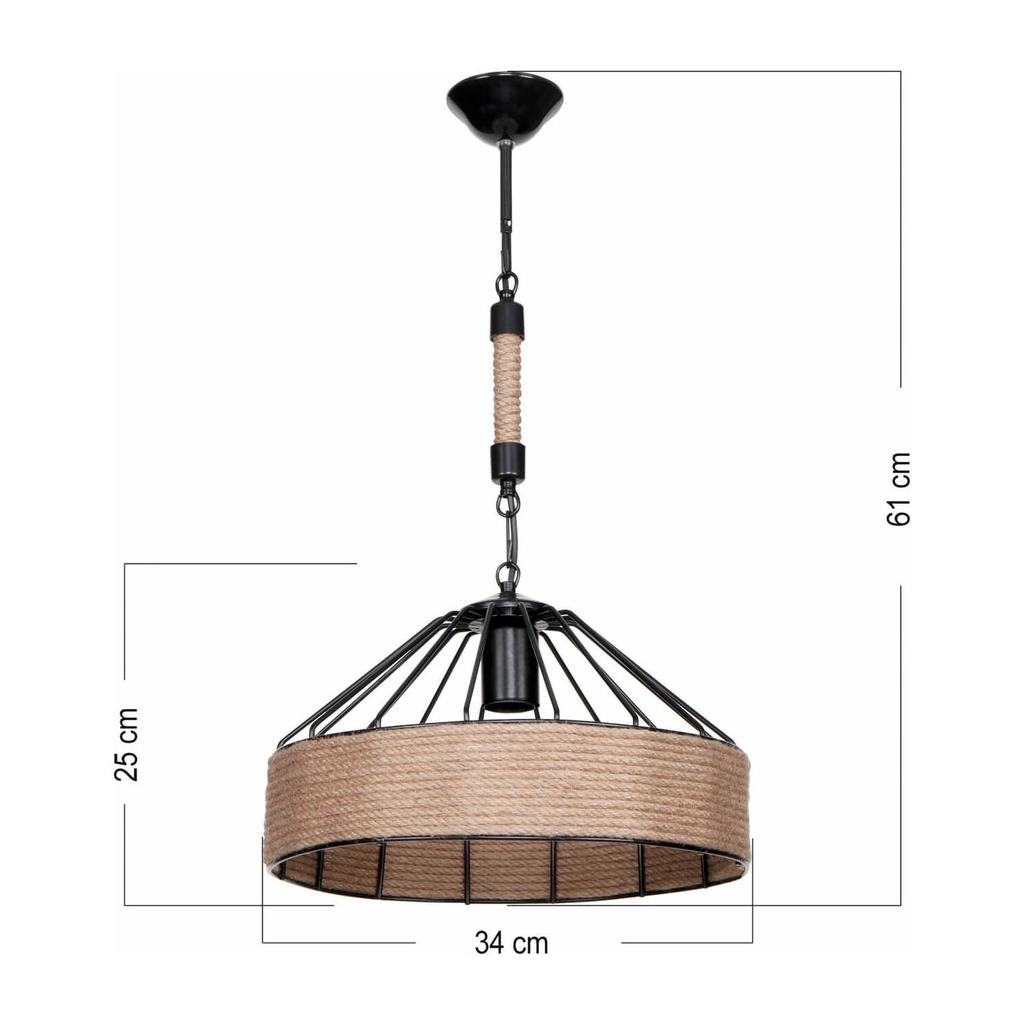 Одинарная Подвесная Люстра Модерн