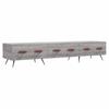 VidaXL TV Cabinet Sonoma Grey 150x36x30 Cm Engineered Wood 829130
