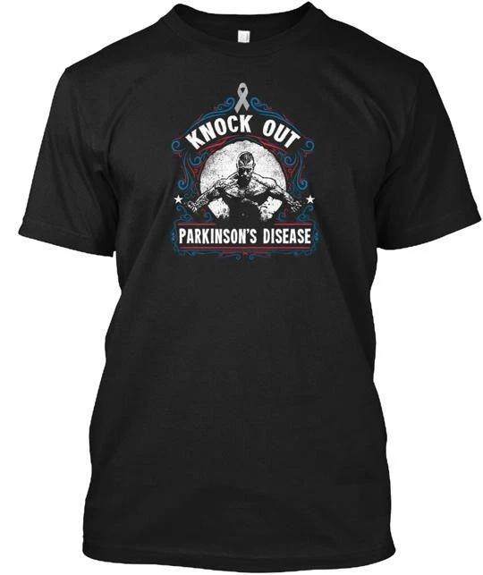 Knock Out Parkinson's Disease Men T shirt Made in the USA Size S to 5XL