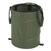 Camping Trash Can with Zippered Lid 24 Gallons Large Capacity Foldable Portable Garden Garbage