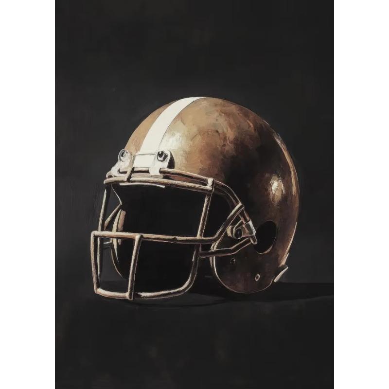 Vintage Baseball Football Golf Hockey Sports Scene Posters and Prints Canvas Printing Wall Art Picture for Office Home