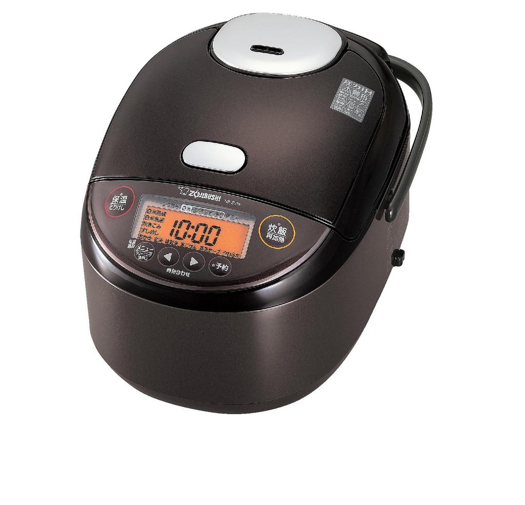 Zojirushi Pressure IH Rice Cooker 1 Sho Dark Brown [2020 Model] (10 Cups) NP-ZU18-TD