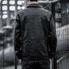 Кожаная одежда мужская весна и осень новый тренд плюс толстый плюс размер толстый искусственная кожа повседневная куртка модная искусственная кожа куртка