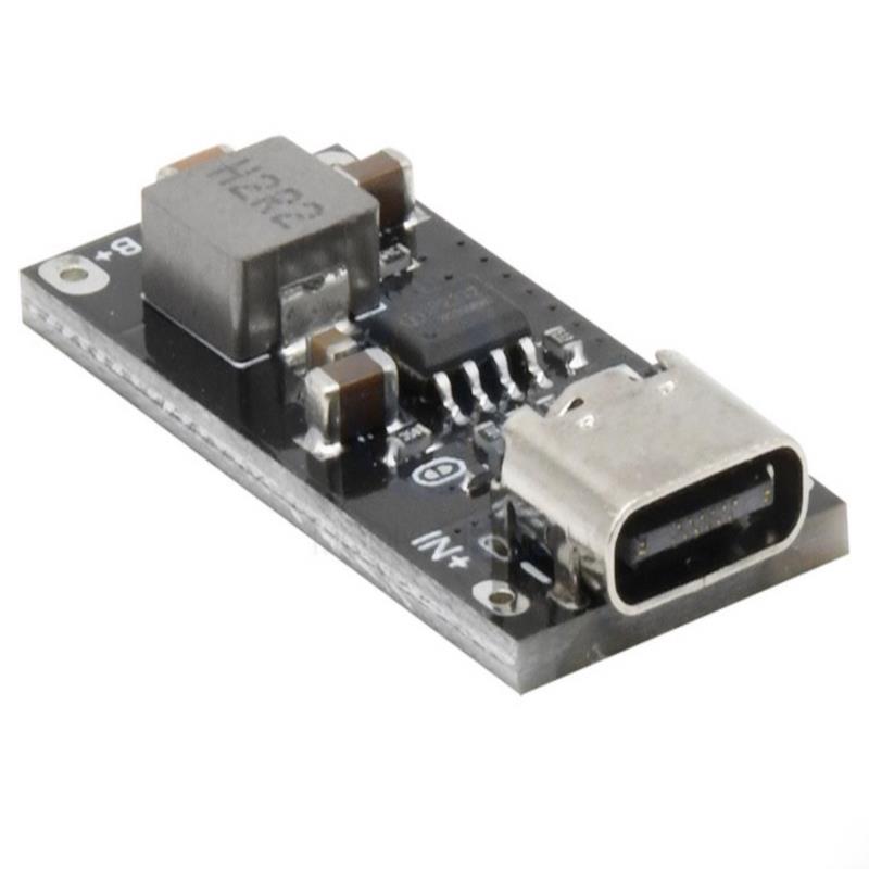 Тип-C Usb 5 В 3 А 3,7 В 18650 Литий-ионный аккумулятор Зарядное устройство Плата зарядного устройства