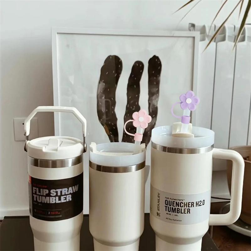 Соломенный чехол для соломенного топпера на чашку, совместимый с стаканом на 30 и 40 унций с ручкой