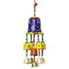 Multicolor Handcrafted Beautiful Bell Shaped Door Window Wall Hanging Wind Chimes Decorative Showpiece- Diwali Decoration Items for Home Decor