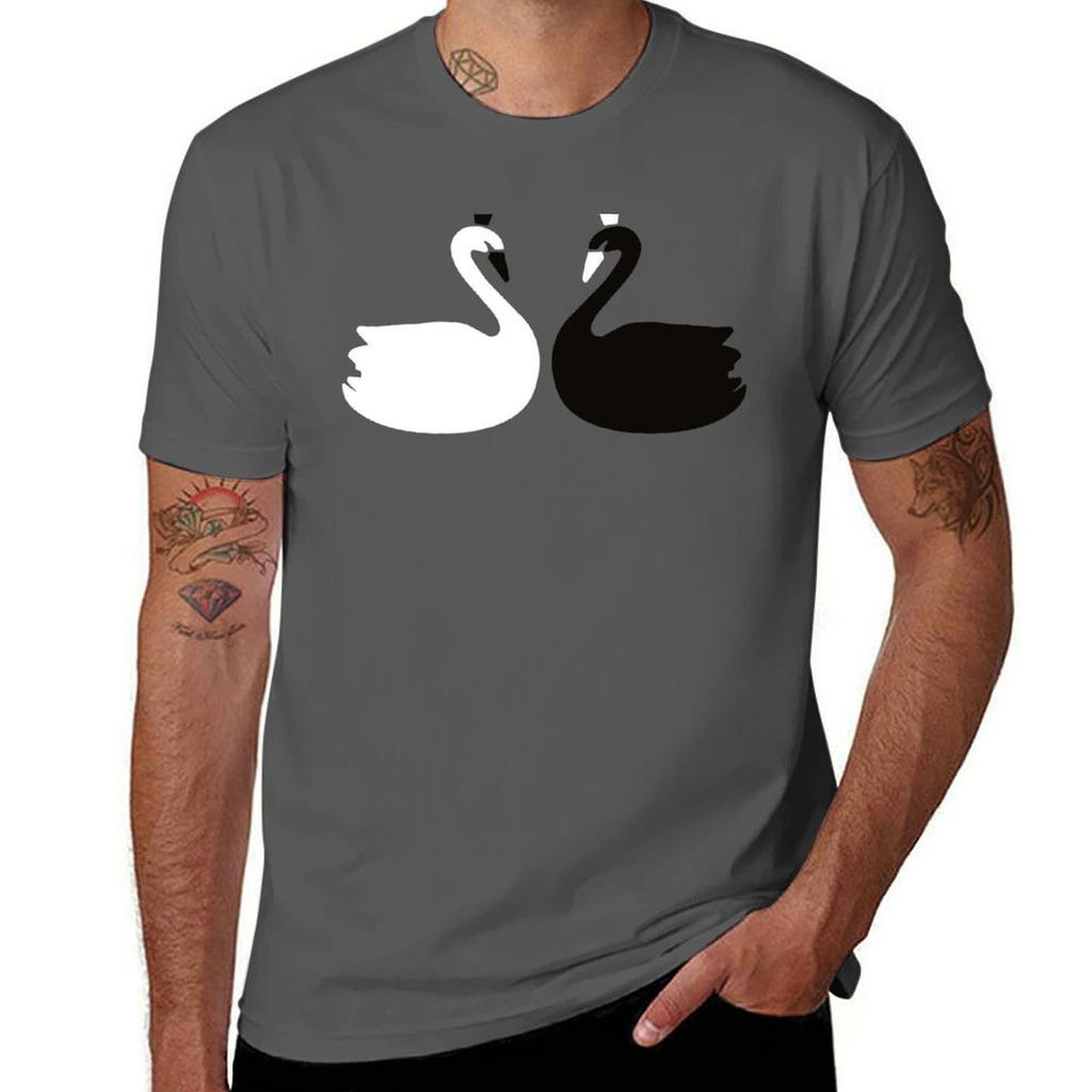 Swan Lake Tshirt Work Outdoor Short Sleeve Tee Tshirt