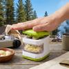 2 in 1 Double Sided Press Garlic Masher Portable Ginger Slicer Mini Garlic Press  Cooking
