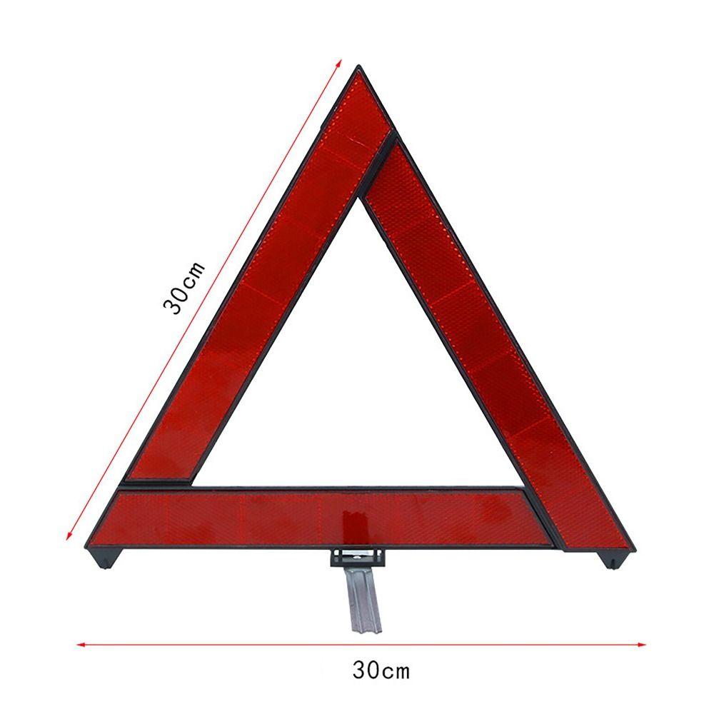 Car Emergency Breakdown Warning Triangle Red Reflective Safety Car Reflect
