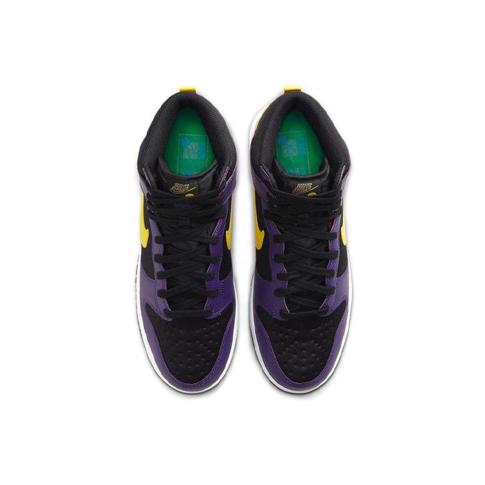 Nike Мужские кроссовки Dunk High Emb Lakers DH0642-001