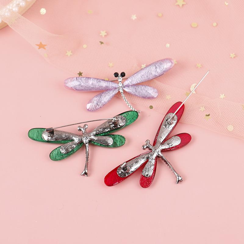 1шт модные броши-стрекозы женские насекомые свадебные офисные броши булавки ювелирные изделия