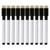 10 Pcs Magnetic Whiteboard Pen Erasable Marker Office School Stationery Supplies