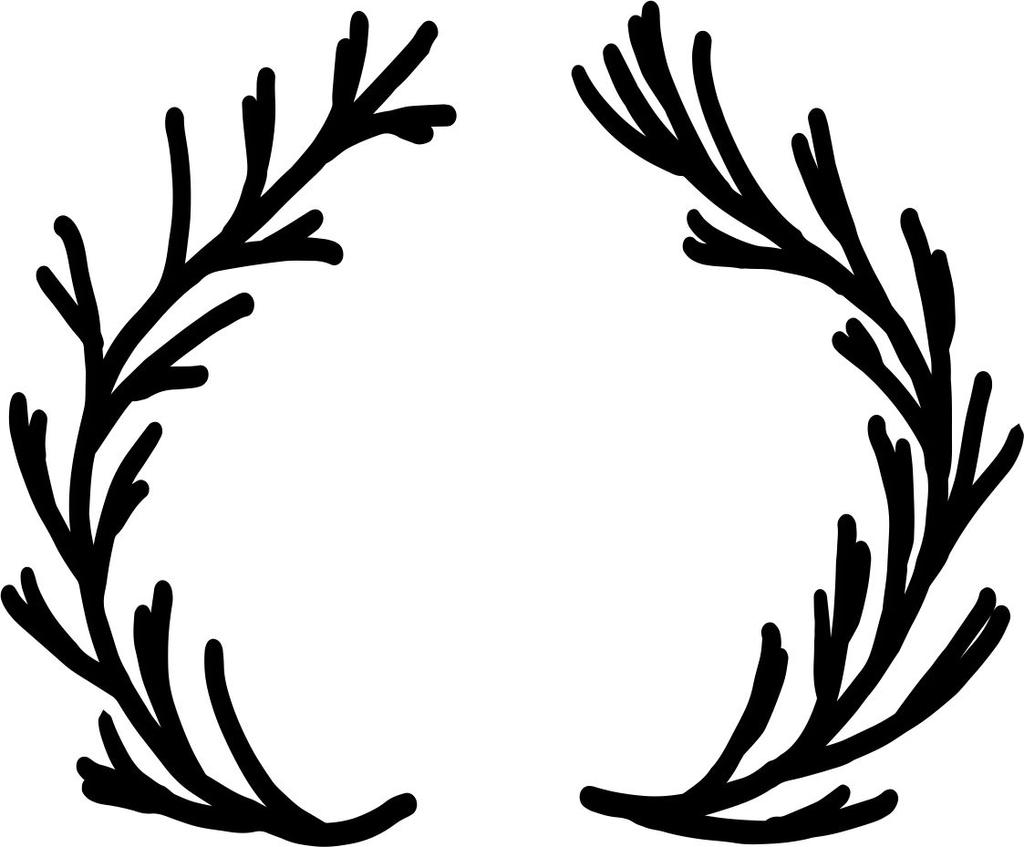 Printtoo Дневник Карточка Лист Венок Шаблон Квадратный Деревянный Штамп Коричневый Блок-2 x 2