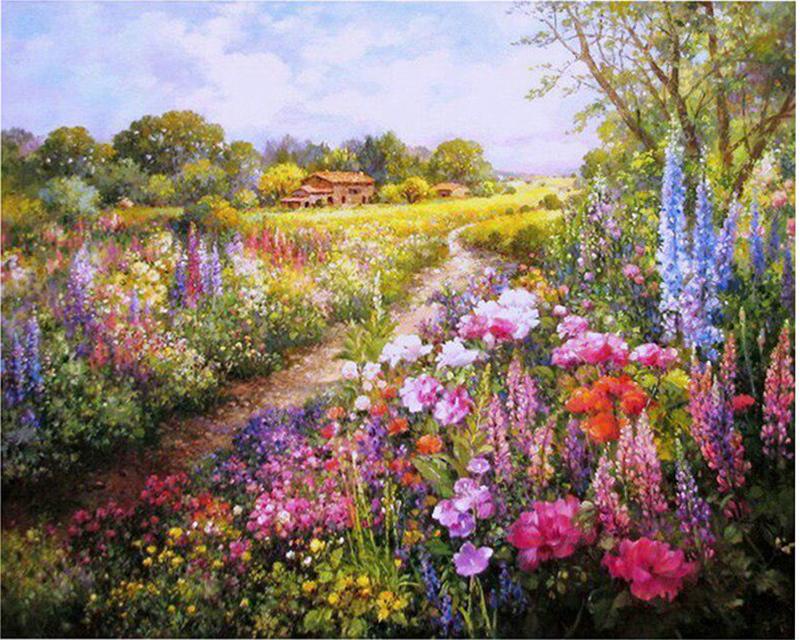 Алмазная живопись утки цветы кошка стразы 5D DIY Алмазная вышивка полный набор небесный пейзаж вышивка крестиком Алмазная мозаика подарок ручной работы