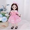3D Simulation Eyes Cute BJD Doll 20 Joints Fashion Clothes BJD Doll 1/8 30CM BJD Doll  DIY Toys