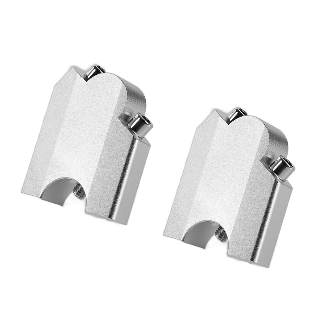 2pcs HandleBar Riser Mount Clamp Aluminum Alloy Replacement for XT1200 Super Tenere 2010‑2014