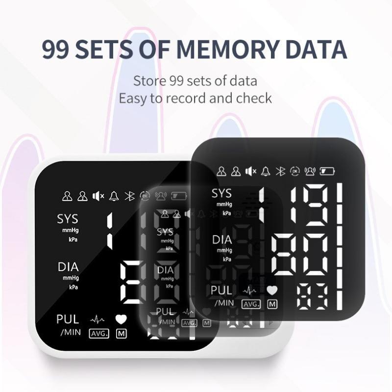 Тонометр GK102 плечевого типа бытовой прибор для измерения артериального давления с голосовым оповещением интеллектуальный тонометр