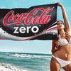 C-Coca C-Cola Полотенце для ванны из микрофибры, мягкое, хорошо впитывающее, дышащее, для девочек, детей, декоративное, с мультяшным рисунком, пляжное полотенце