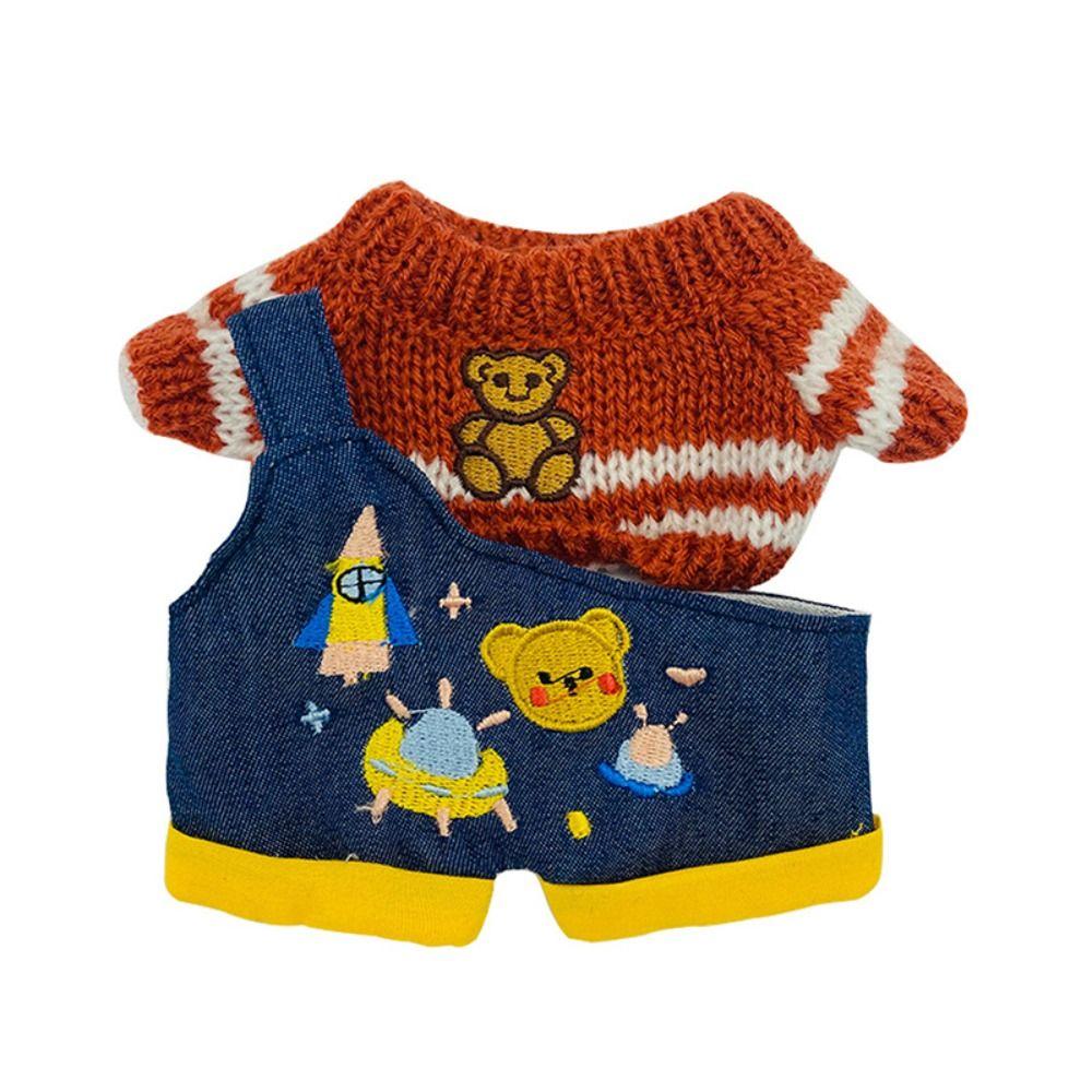 Replacement Outfit Stuffed Doll Clothes Suit Sweater Plush Toys Clothes  Doll Accessory