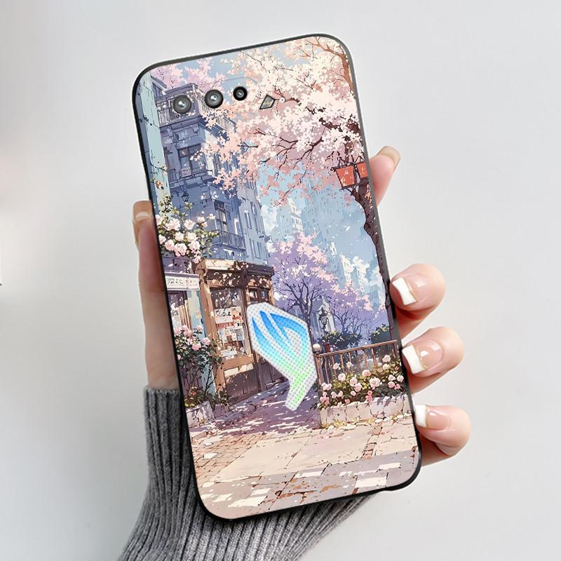 Чехол для Asus Rog Phone 5 Rog 5s ZS673KS ZS676KS Чехол Роскошный Дракон Милый Крутой Для Мальчиков Девочек Мягкий Черный Матовый Силиконовый Задний Чехол