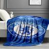 Плед Chelsea F.C. - Мягкий и Удобный, для Спальни, Путешествий, Дивана, Домашнего Декора - Подарок на День Рождения, Рождество для Друга