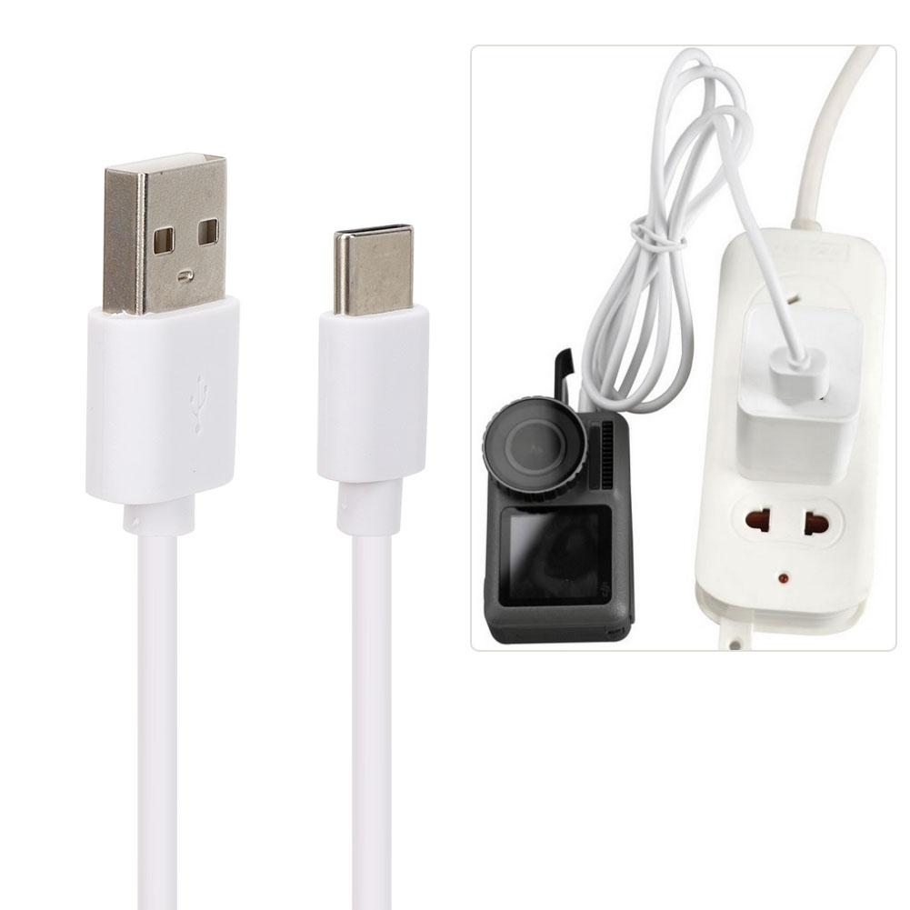 100 см Белый USB-кабель для зарядки с интерфейсом Type-C, кабель для передачи данных с быстрой зарядкой для экшн-камеры DJI OSMO ACTION