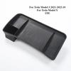 For Tesla Model 3 Y ETC Dashboard Screen Rear Storage Box Tray Tissue Box Invisible Support Organizer Interior Car Accessories