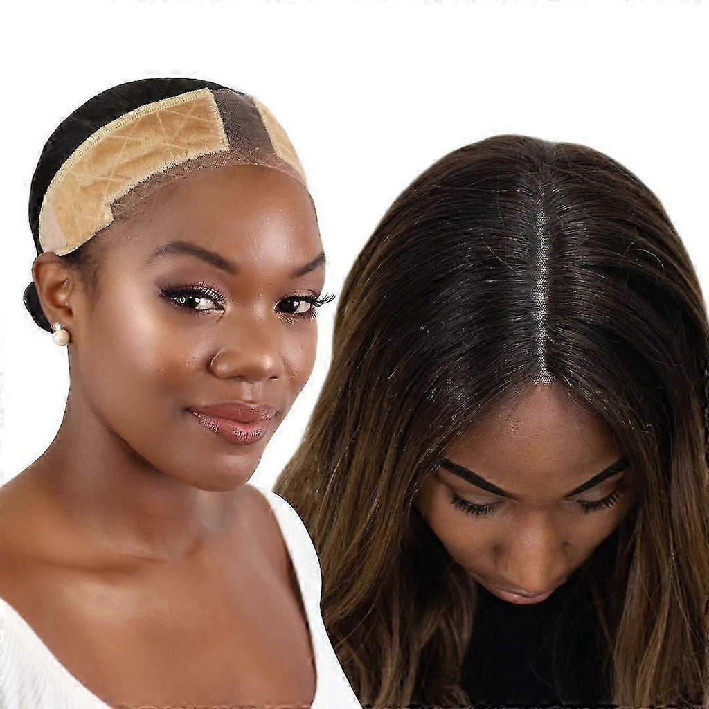 Lace Wigrip, Premium Lace Wig Band for Women, Fully Adjustable Wig Grip, Reinforced Swiss Lace by HAIRLINE, Secure Velvet Headband, Glueless, Nude