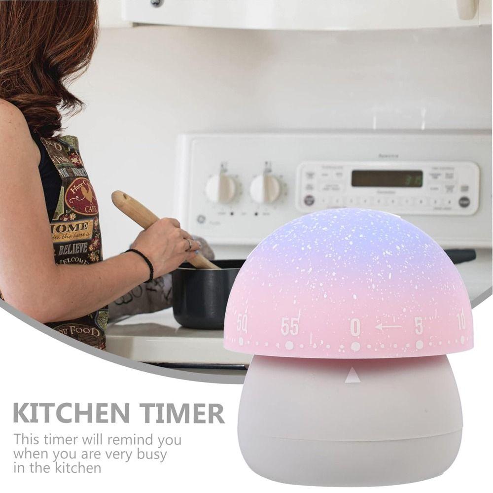 Ручной таймер обратного отсчета Милый гриб Инструменты для управления временем Игра на пианино