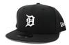 New Era MLB 9FIFTY Black White Snapback Detroit American League & Cap, Tigers,