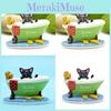 Black Cat Taking A Bath In The Bathtub Resin Ornament For Photography And Gift Use