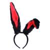 Cute Fashion Rabbit Ear Cosplay Headdress Headwear Girl Headband Plush Hair Hoop Hairband