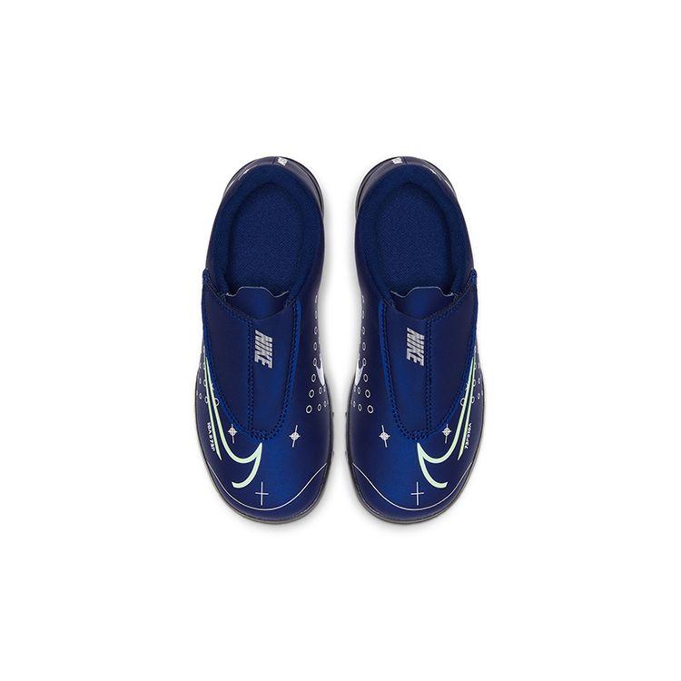 Nike Mercurial Vapor 13 Club MDS TF Удобные Универсальные Низкие Детские Футбольные Бутсы Детские кроссовки Темно-синий CJ1180-401
