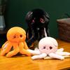 Плюшевая игрушка «Пиратский осьминог», милая мягкая игрушка в виде морского животного, декоративная подушка, забавный подарок-компаньон 24/30 см