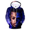 Мужская подростковая толстовка с капюшоном Rapper Star 3D Print, весна и осень-зима, последняя теплая утолщенная куртка 24-25, свитер, унисекс-топ