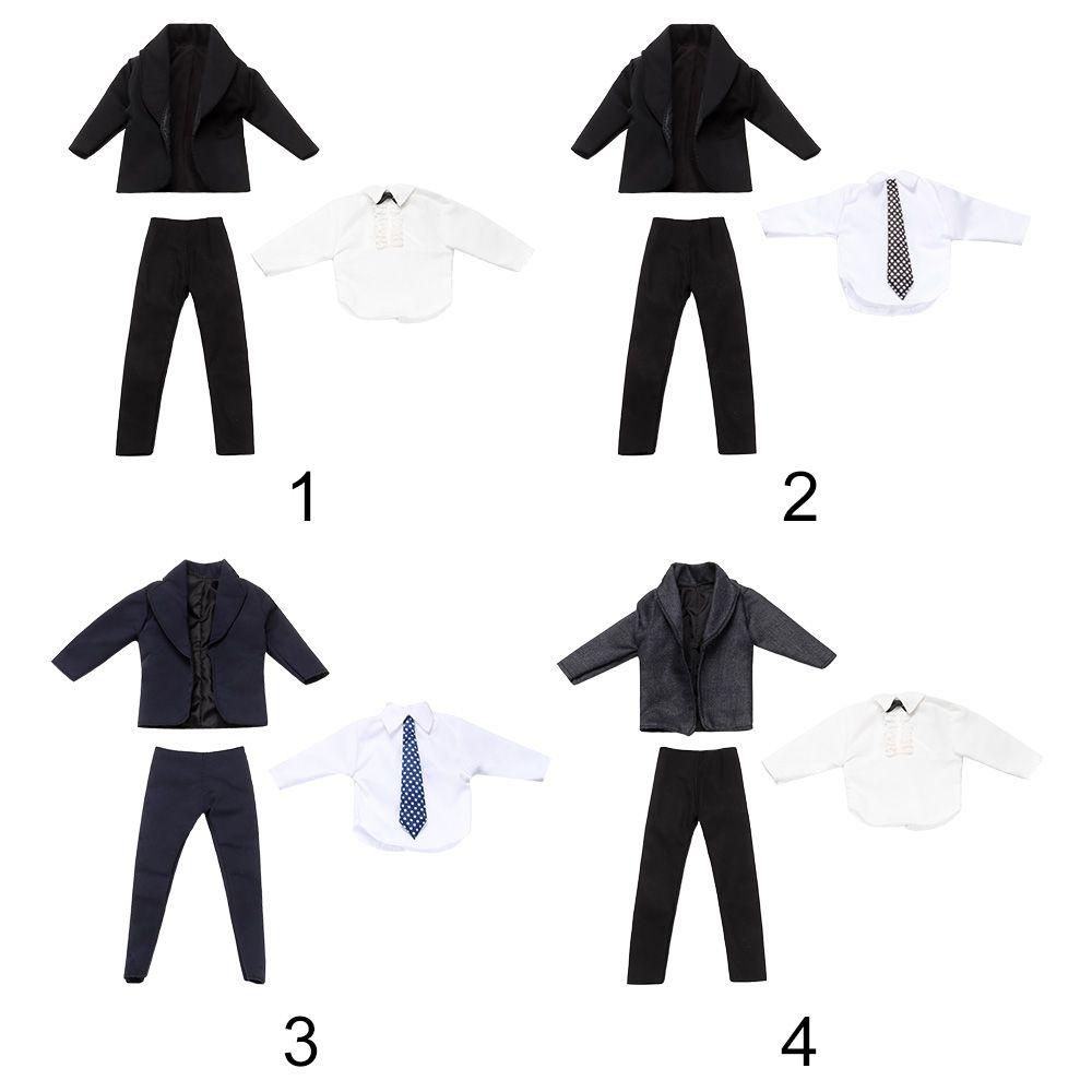 Accessories Suit Clothes Wedding Party Suit 1/6 Doll Clothes Daily Wear Male Doll Shirt Casual Suit