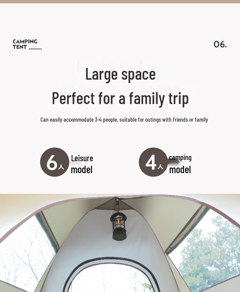 Портативная водонепроницаемая поп-ап палатка для кемпинга с защитой от солнца