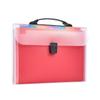 Large Capacity A4 Handheld File Bag 13 Layers Student Bellows Bag Stationery