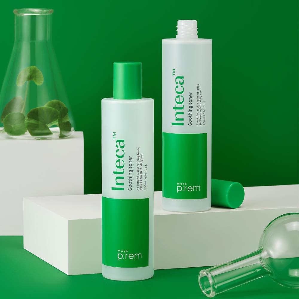 make p:rem Inteca Soothing Toner Calming & Hydrating Skin Care 200ml