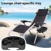 Подстаканник-клипса для кресла, боковой подстаканник для кресла-реклайнера, столик для напитков, подстаканник для кресла-шезлонга, поднос для закусок со слотом для телефона для кемпинга, пляжа, двора