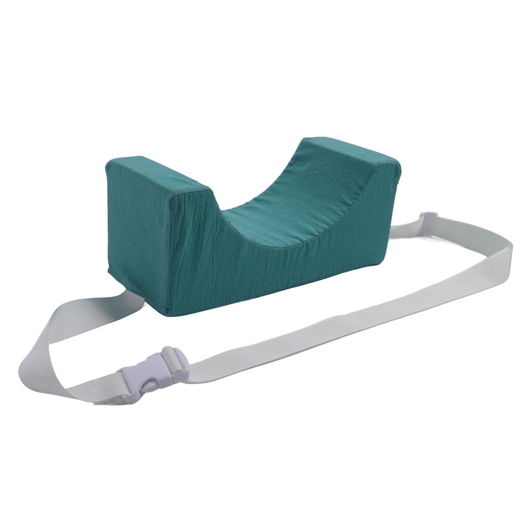 Подушка-позиционер для головы Зеленая хлопковая ткань Удобная Дышащая Регулируемая Поддержка шеи Подушка-стабилизатор головы для пациентов в инвалидных колясках