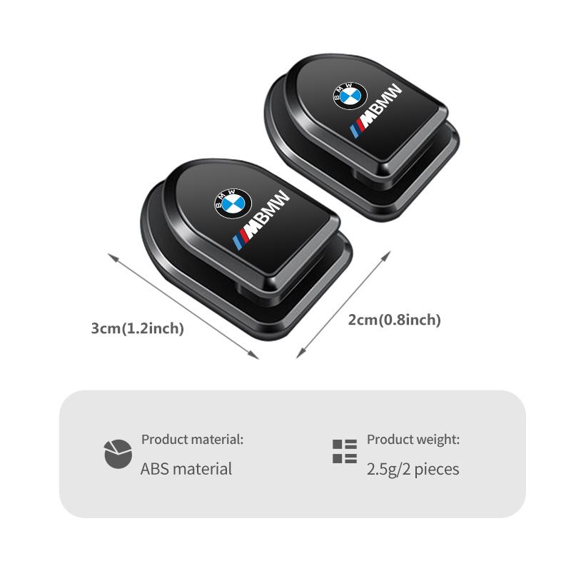 2/4pcs Car Paste Hooks USB Storage Hanger Invisible Accessories For BMW M3 M5 X3 E93 F10 F20 F30 F40 F15 F25 F26 F31 F49 F86 AE2