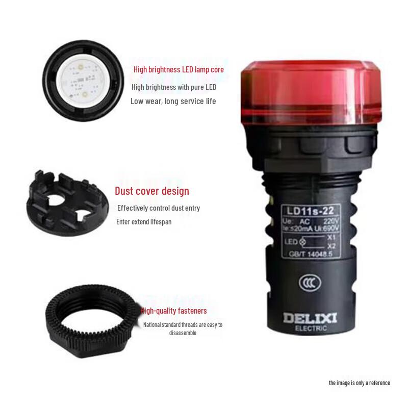 Светодиодный сигнальный индикатор DELIXI LD11s