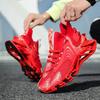 Yrzl Mens Sports Shoes High Quality Blade Sneakers Comfortable Size 46 Basketball Shoes Male Trend Jogging Training Footwear