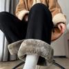 Winter Wide Leg Pants Women Autumn Plush Pants Women Extra Thick Lamb Fleece Warm Straight Korean Pants Joggers Women