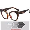 Big Frame Women Anti Blue Rays Prescription Glasses For The Nearsighted Cat Eye Short -Sight Eyewear Diopter 0 -0 .5 -0 .75 To -6 .0